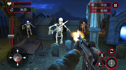 Zombie kill shot - Virus Zombie Frontier shooting screenshot 3