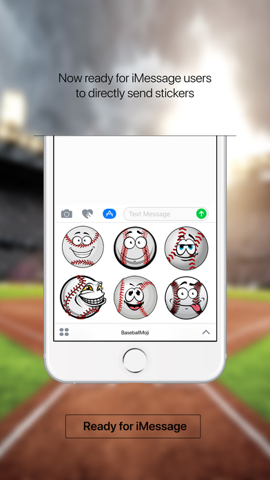 BaseballMoji - baseball emojis & stickers pack screenshot 3