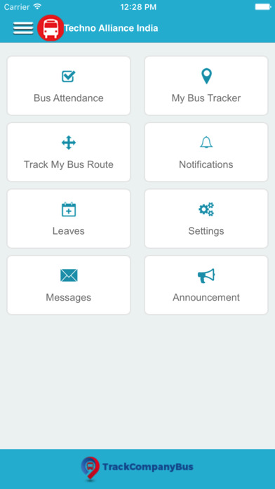 Employee App TrackCompanyBus screenshot 2