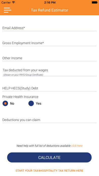 Taxforme screenshot 2