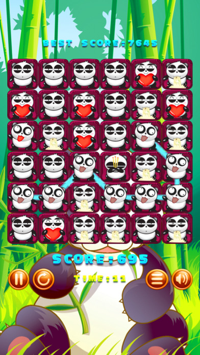 Baby Panda Pop - Fun Express Match 3 Games screenshot 2
