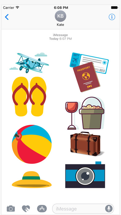 Travel Element Stickers - Plan your holiday screenshot 2
