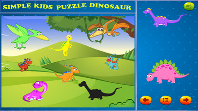 Toddler Learning Dinosaur Shapes & Alphabet screenshot 2