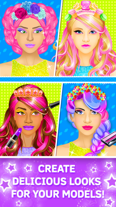 Candy Salon: Makeover Games for Girls screenshot 3