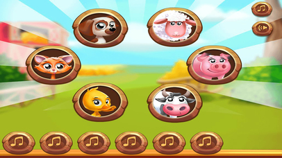 趣味认识小猪小羊的早教游戏 screenshot 2