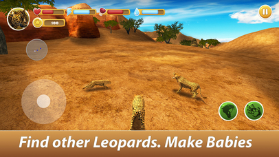 Leopard Family Simulator screenshot 2
