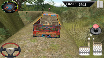 Modern Offroad Transport Truck Hill Driving screenshot 4