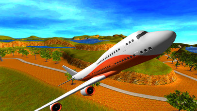Airplane Flight Pilot Simulation -  3D Flying screenshot 3