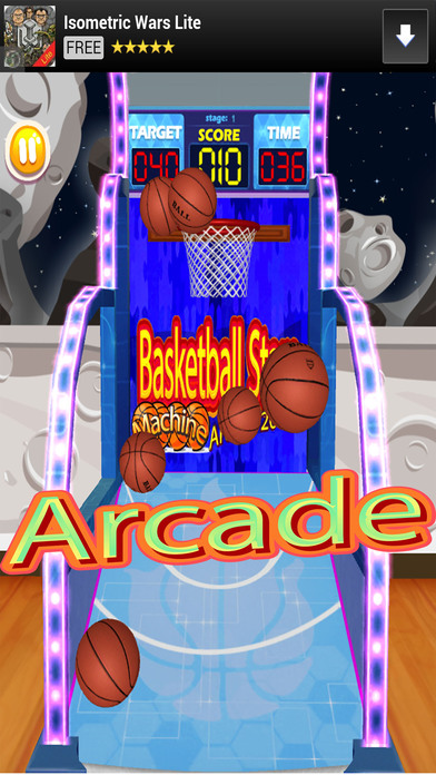 Basketball Stars Machine Arcade 2017 screenshot 4