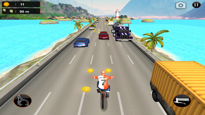Bicycle Quad Stunt Racing 3D screenshot 2