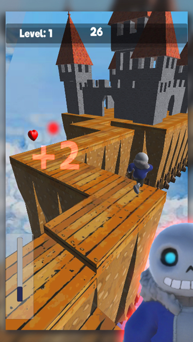Sans zigzag challenge screenshot 3