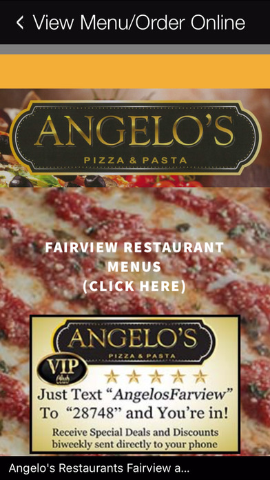 Angelo’s Pizza & Pasta screenshot 4