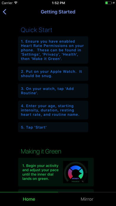 Make It Green Fitness screenshot 3