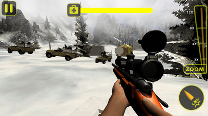 US Army Sniper Snow Combat Shooting 2017 screenshot 2