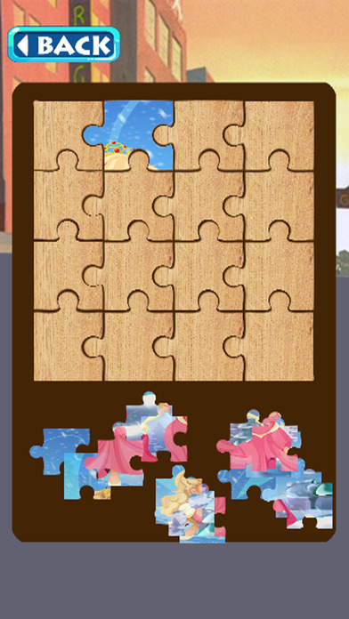 Princess Snow Jigsaw Puzzles Games For Girl screenshot 3