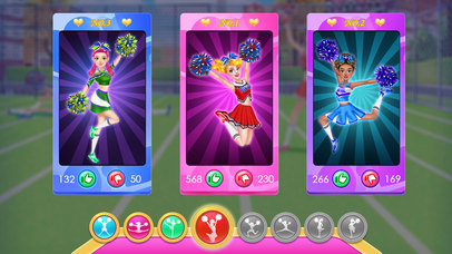 High School Cheerleader - First Love Story Games screenshot 2