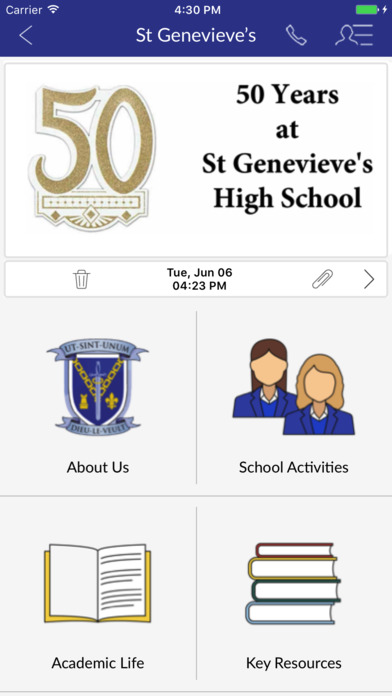 St Genevieve's High School screenshot 2