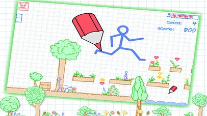 Stickman Adventure on Paper - Block Puzzle Game screenshot 2