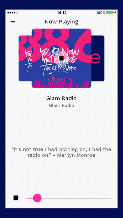 Glam Radio screenshot 2