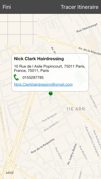 Nick Clark Hairdressing screenshot 4