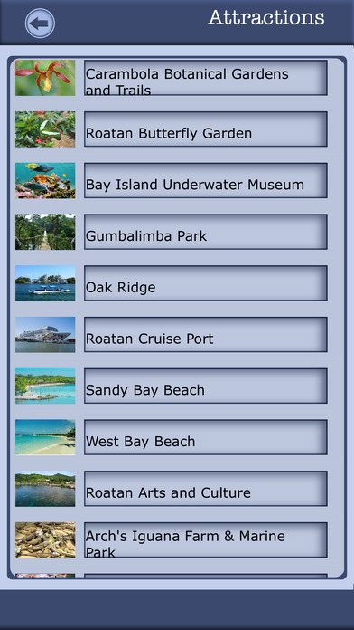 Roatan Island Travel Guide & Offline Map screenshot 3