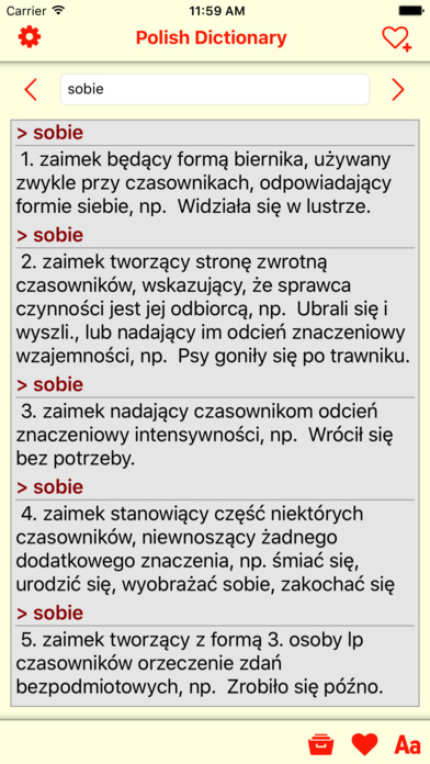 Polski Słownik - Nowe i Kompletne Definicje screenshot 4