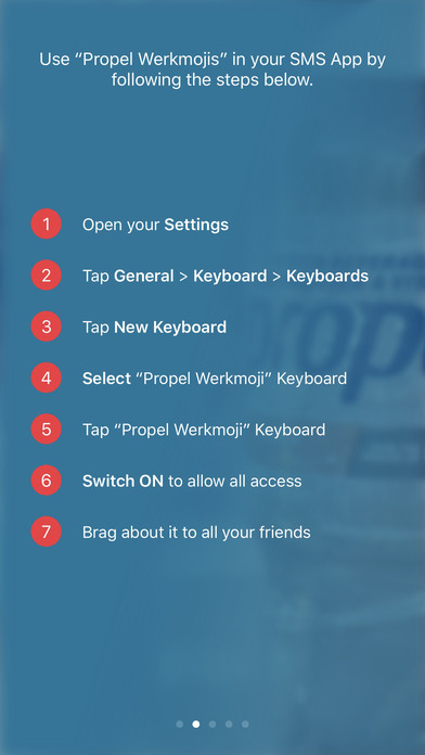 Propel Werkmoji Keyboard screenshot 2