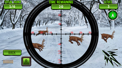 White Tale Deer Snow Hunting Simulation screenshot 4