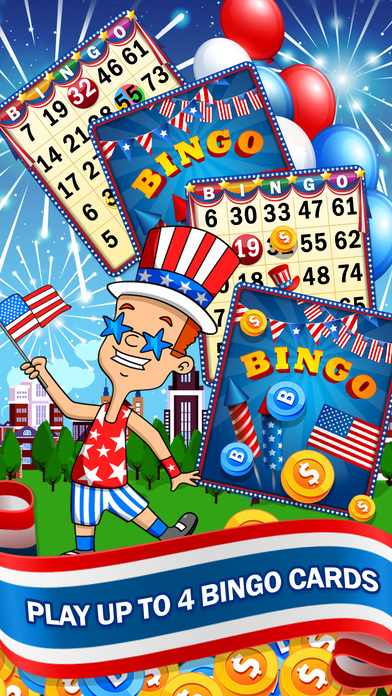 Screenshot 2 BINGO! Games of 4th of July Independence Day 2017