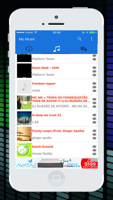 Audio Music Player screenshot 3