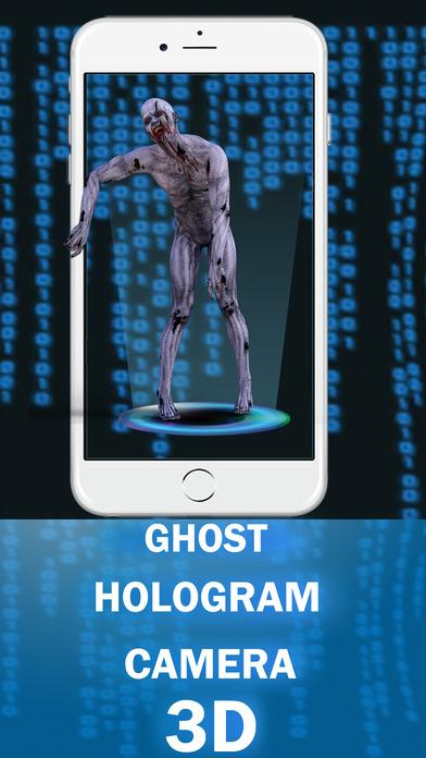 Halloween Hologram Ghost 3D Camera Prank screenshot 3