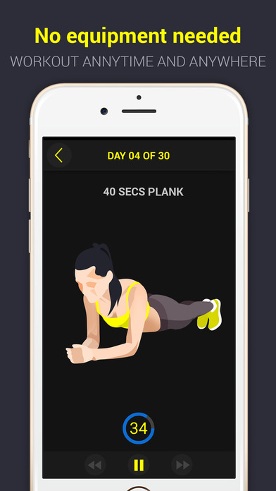 30 Days Plank Challenge Pro screenshot 3