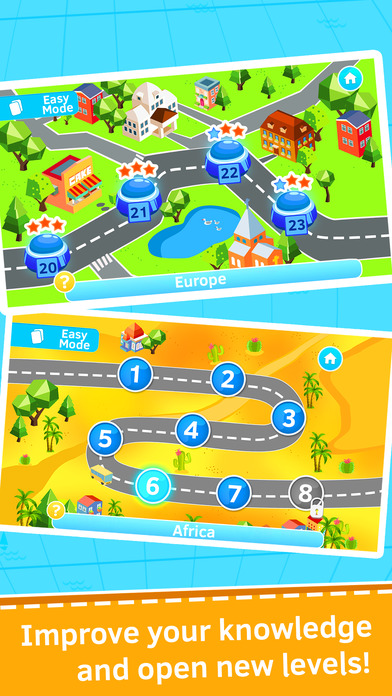 Geography quiz world countries, flags and capitals screenshot 3