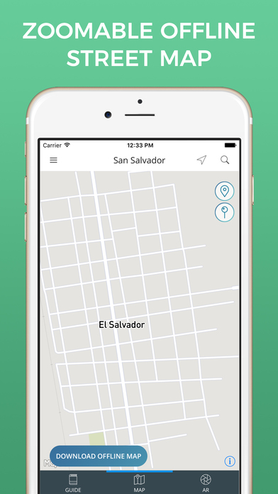 San Salvador Travel Guide with Maps screenshot 3