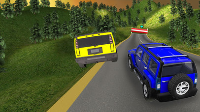Real off Road Jeep Hill Climb Driving Sim 2017 screenshot 3