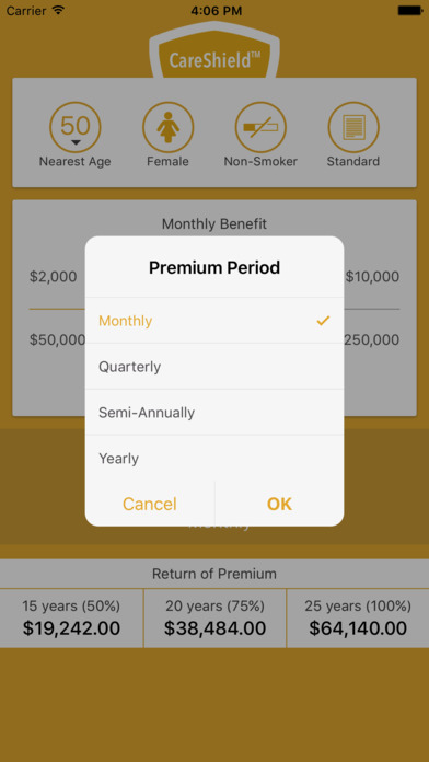 CareShield Premium Calculator screenshot 3