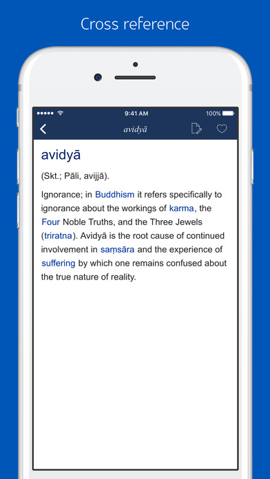 Buddhism Dictionary - combined version screenshot 3