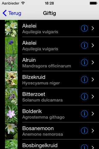 Flora Europe screenshot 3