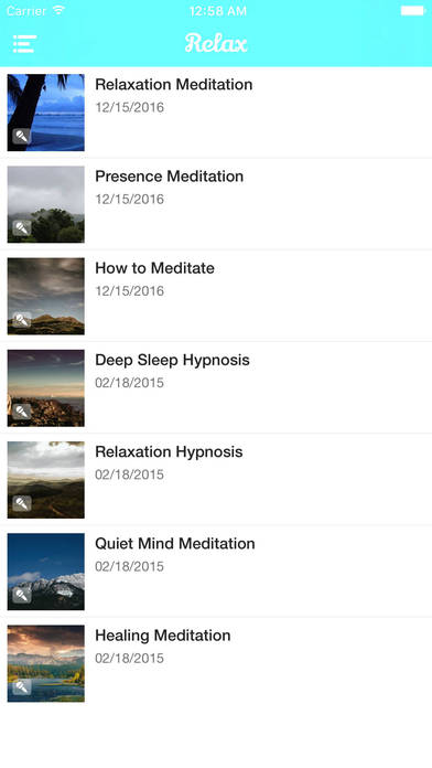 Relax Meditations Hypnosis Isochronic & Binaural screenshot 3