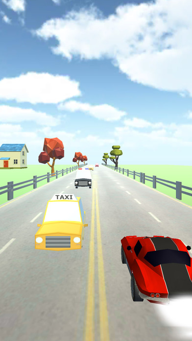Turbo Cars 3D - Dodge Game of Avoid Car Obstacles screenshot 3