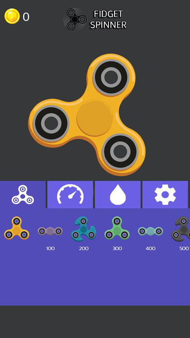 Scream fidget hand spinner use your voice to spin screenshot 2