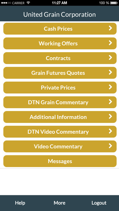 United Grain Corporation screenshot 2
