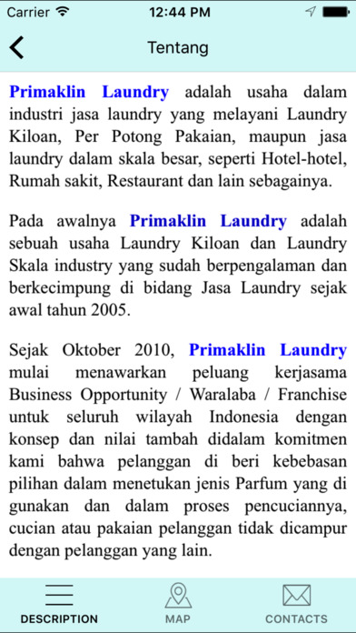 Primaklin Laundry screenshot 2