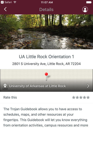 UA Little Rock Orientation screenshot 2