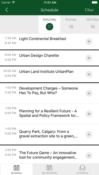 Canadian Institute of Planners Events screenshot 4