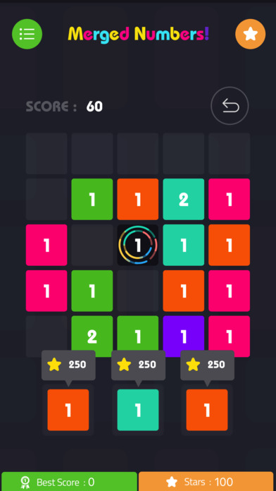 Merged Numbers! - Blocks puzzle screenshot 2