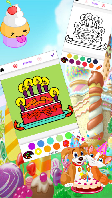 Cake Party &  Party Cupcake for kids screenshot 3