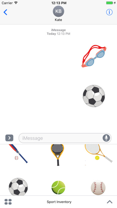 Sport stuff - stickers & emoji screenshot 4