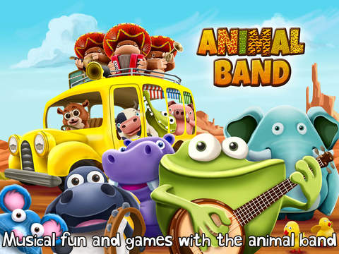 Animal Band ~ Christmas Songs ~ 3D Interactive Music Toy Entertainment