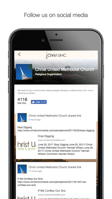 Christ United Mobile screenshot 3